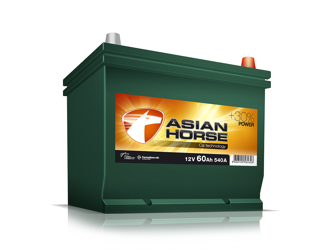 Аккумулятор asia 60ah
